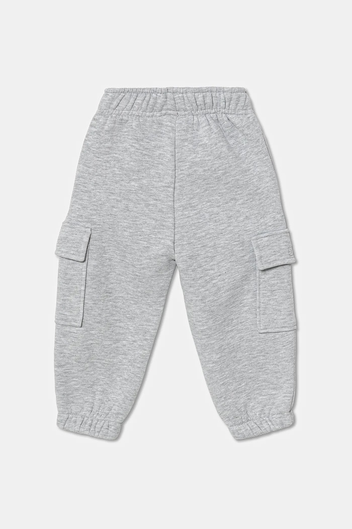 Lacoste spodnie dresowe dziecięce XJ7345 szary AW25