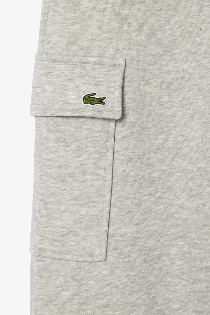 Dječji donji dio trenirke Lacoste XJ7345 siva