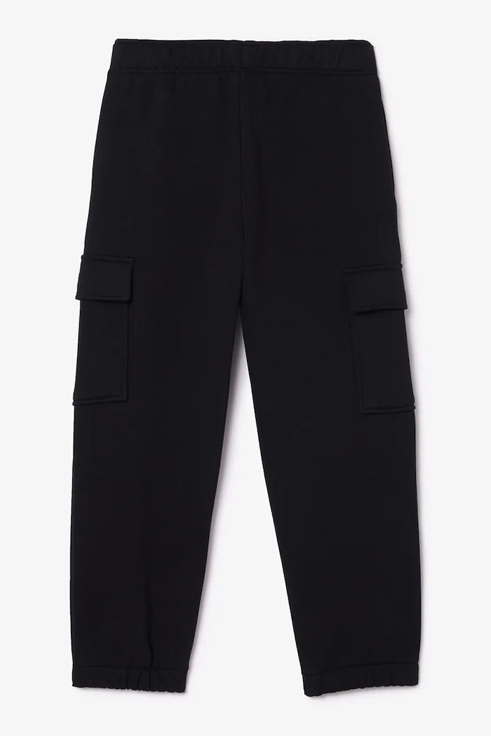 Detské tepláky Lacoste XJ7345 čierna AW25
