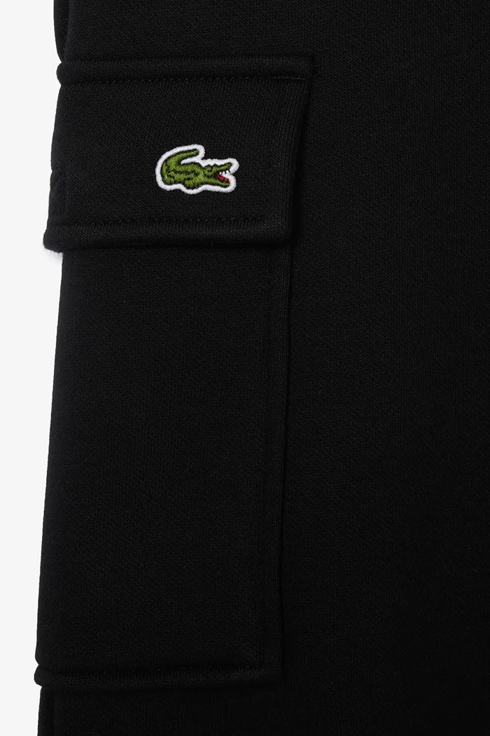 Detské tepláky Lacoste čierna XJ7345