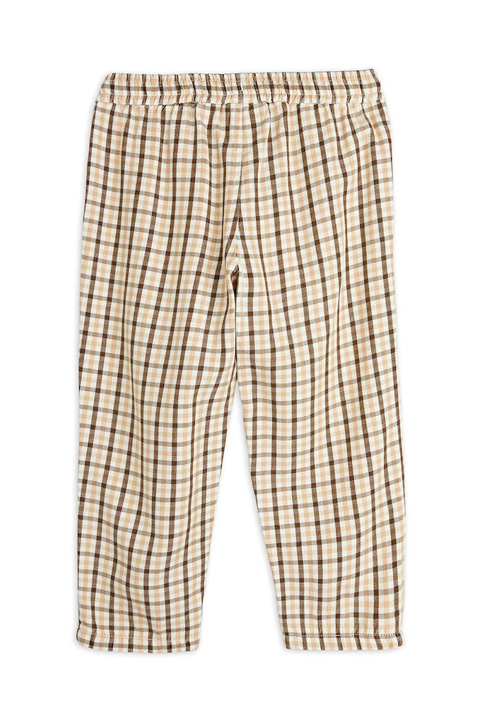 Dječaci Dječje hlače Mini Rodini Gingham 2523016113 bež