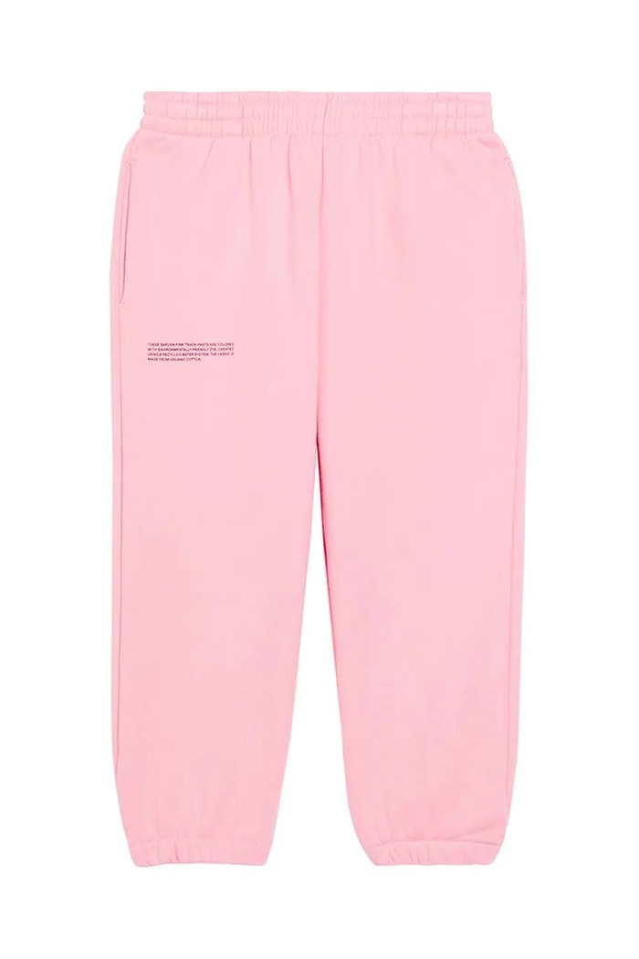 Pangaia spodnie KIDS' 365 MIDWEIGHT TRACK PANTS Planet friendly różowy 10000280.CARRYOVER