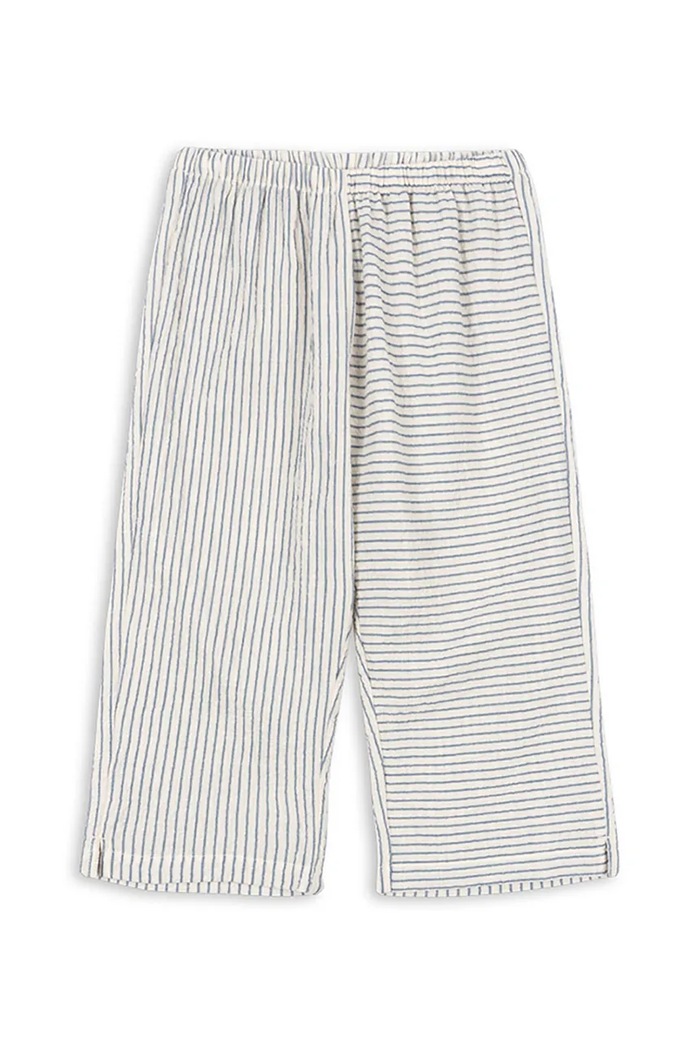 Konges Sløjd spodnie bawełniane dziecięce RHW X KS DUO PANTS GOTS KS103595 niebieski SS25