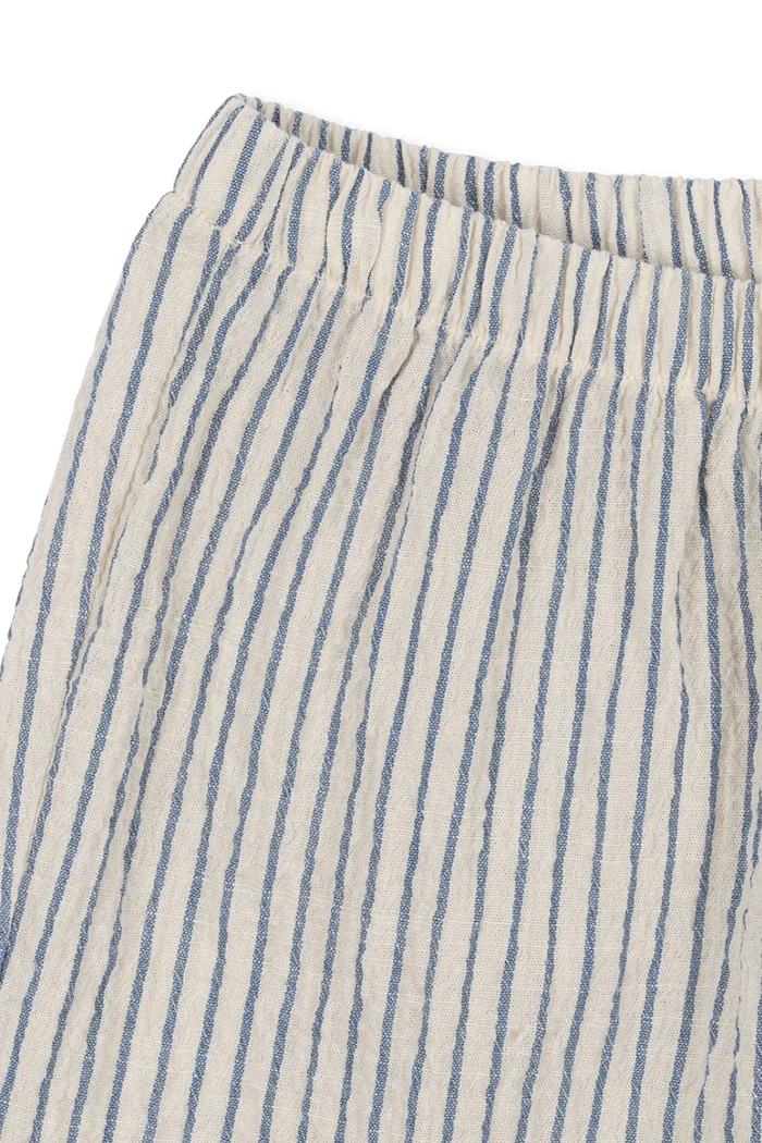 Konges Sløjd spodnie bawełniane dziecięce RHW X KS DUO PANTS GOTS KS103595 niebieski