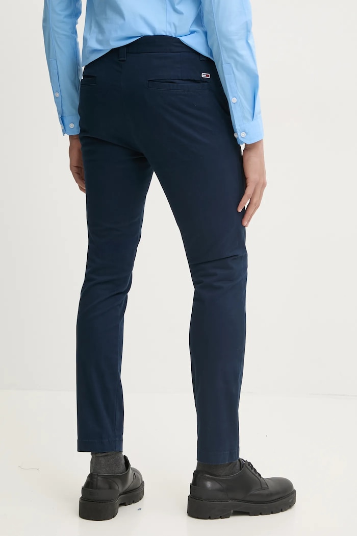 Oblečení Kalhoty Tommy Jeans DM0DM20282 námořnická modř