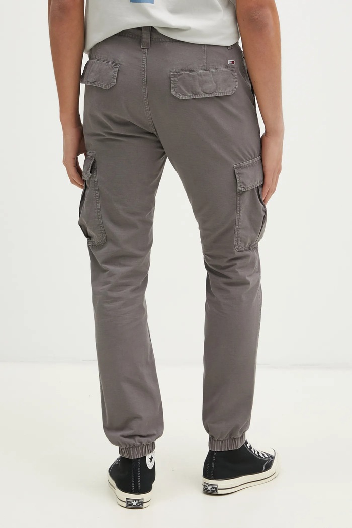 Oblečení Bavlněné kalhoty Tommy Jeans DM0DM20284 hnědá