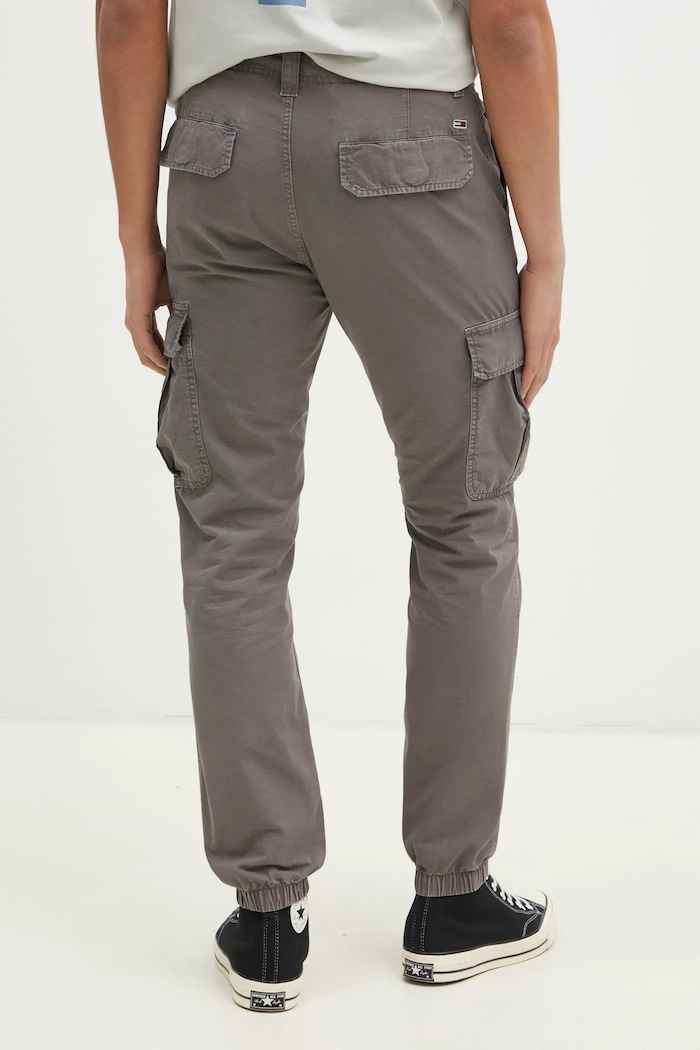 Oblečení Bavlněné kalhoty Tommy Jeans DM0DM20284 hnědá