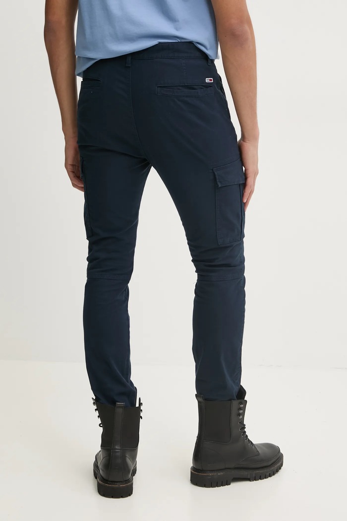 Oblečení Kalhoty Tommy Jeans DM0DM20281 námořnická modř