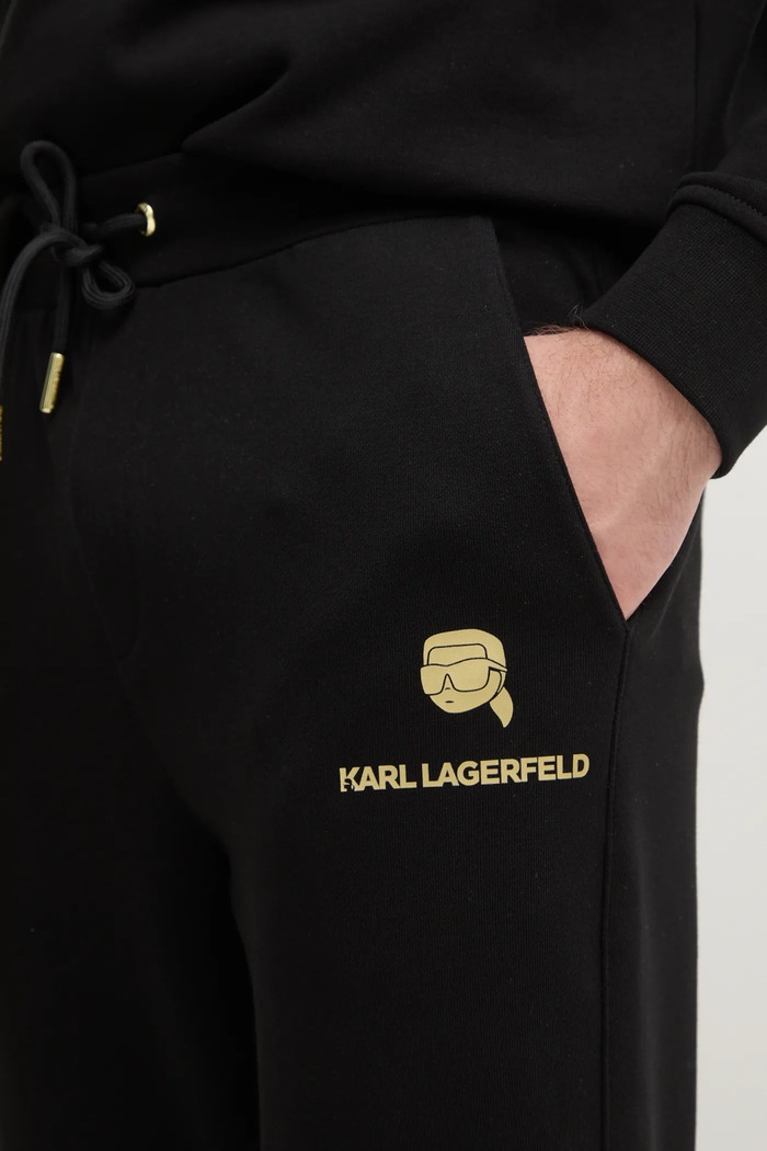 Karl Lagerfeld spodnie dresowe czarny 705461.551900