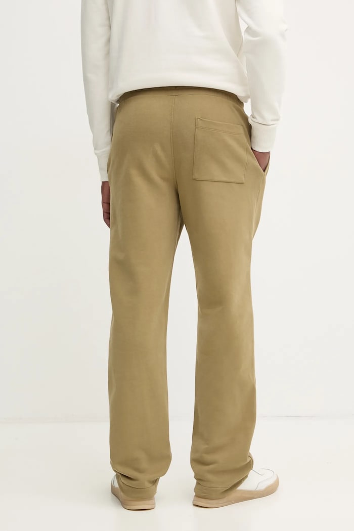 Odzież Calvin Klein Jeans spodnie dresowe bawełniane J30J326749 zielony