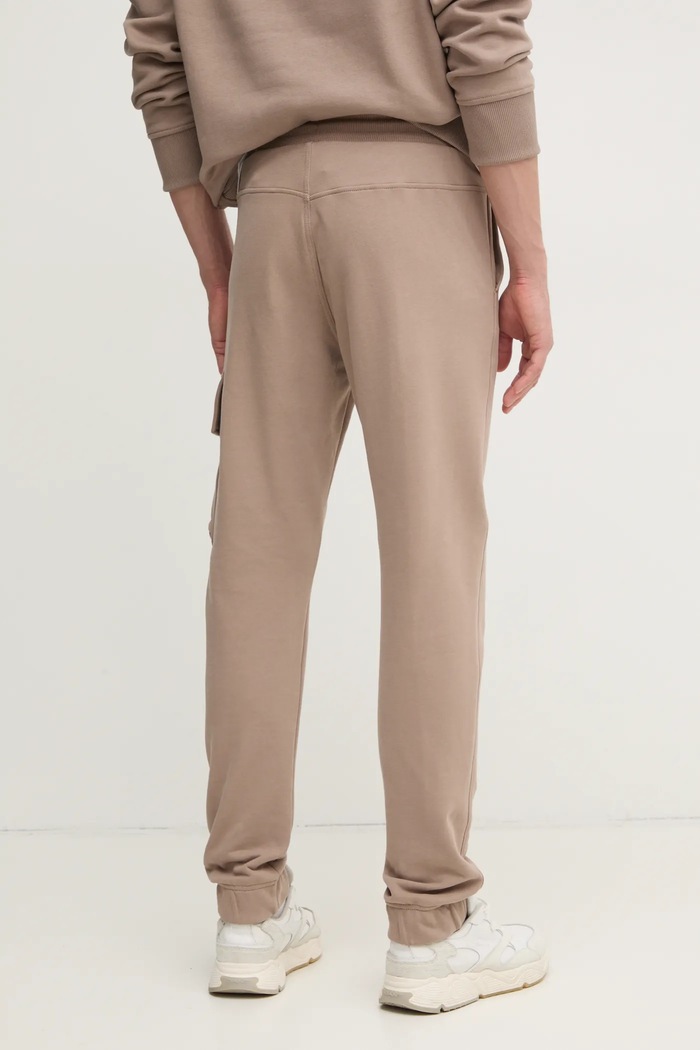 Oblečení Bavlněné tepláky Calvin Klein Jeans J30J326762 béžová