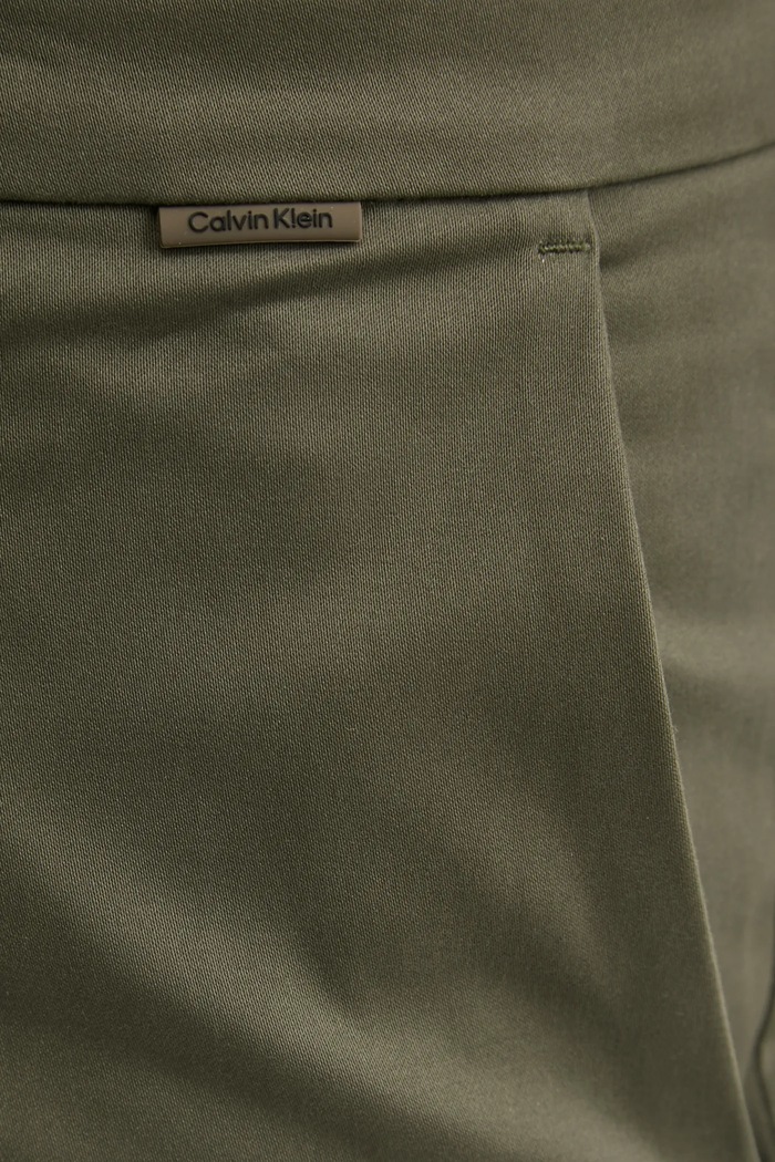 Hlače Calvin Klein zelena K10K113423