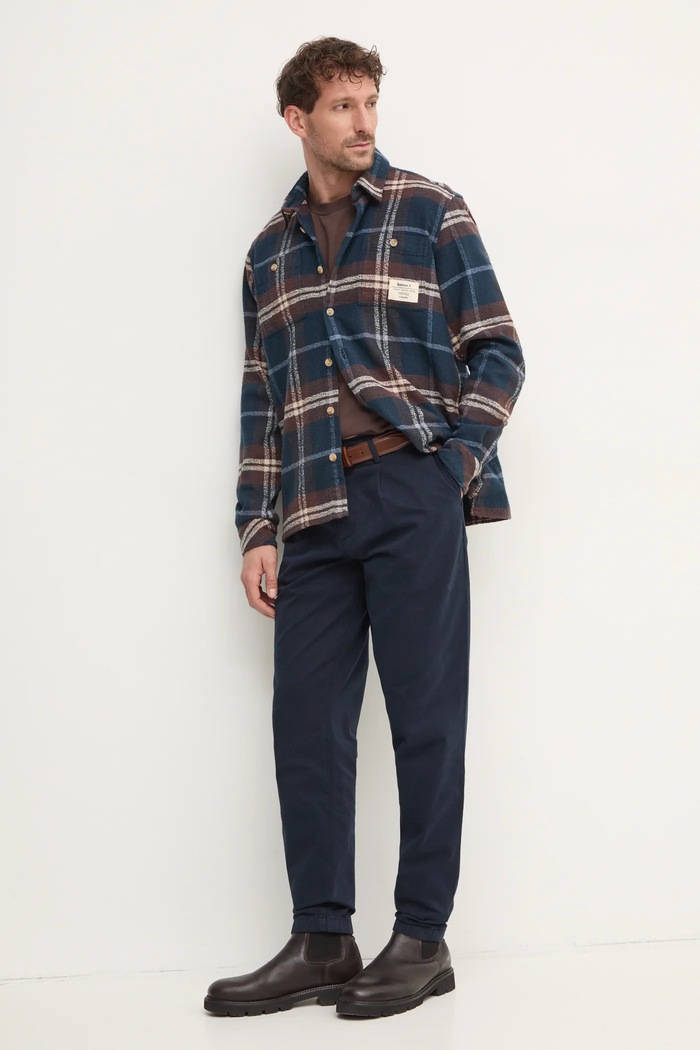 Панталон Tommy Hilfiger MW0MW38120 тъмносин SS25
