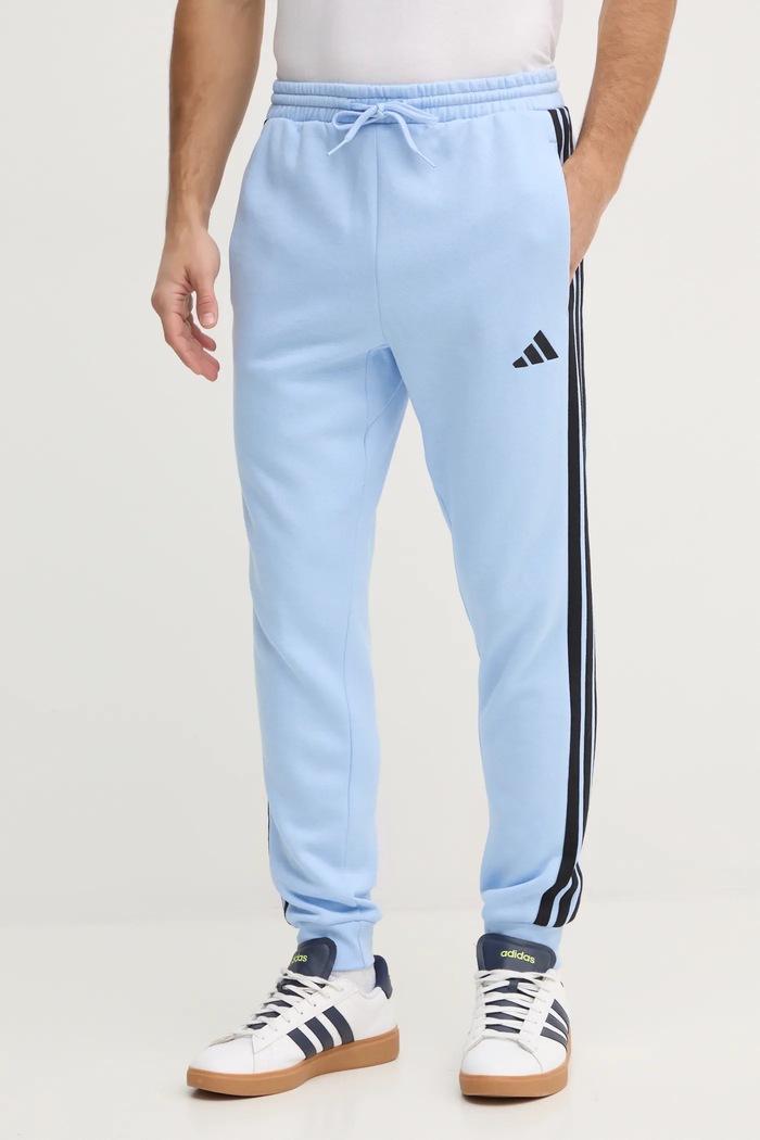Tepláky adidas Essentials pletenina modrá JE6315