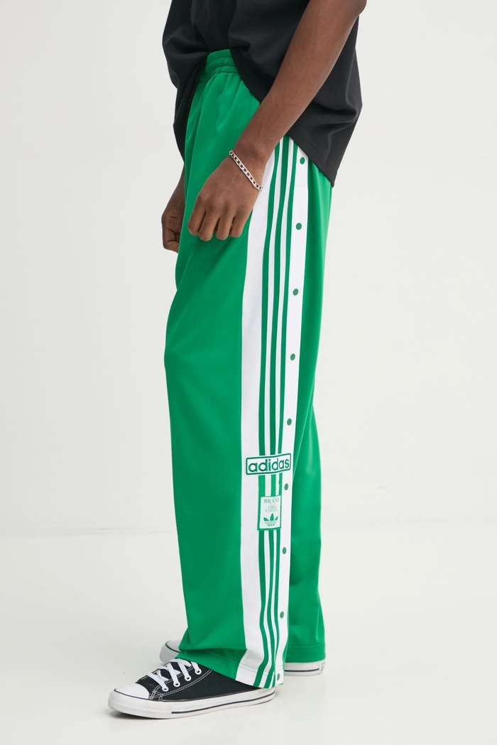 Donji dio trenirke adidas Originals Adibreak natpis zelena JP3762
