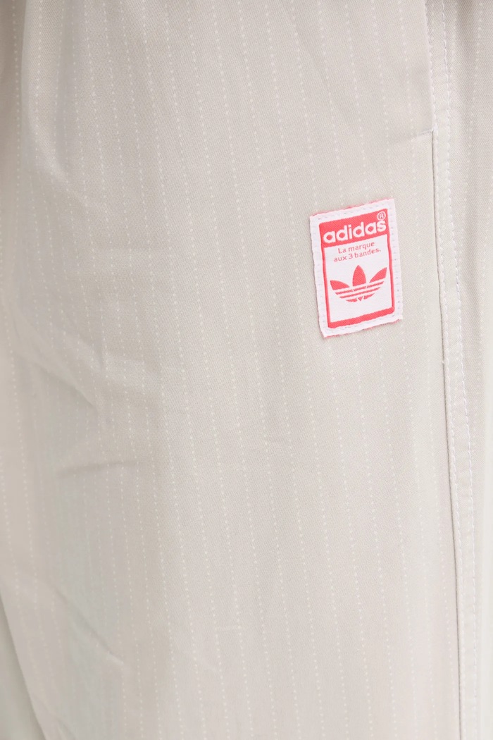 adidas Originals pantaloni in cotone Wabash beige JD0673