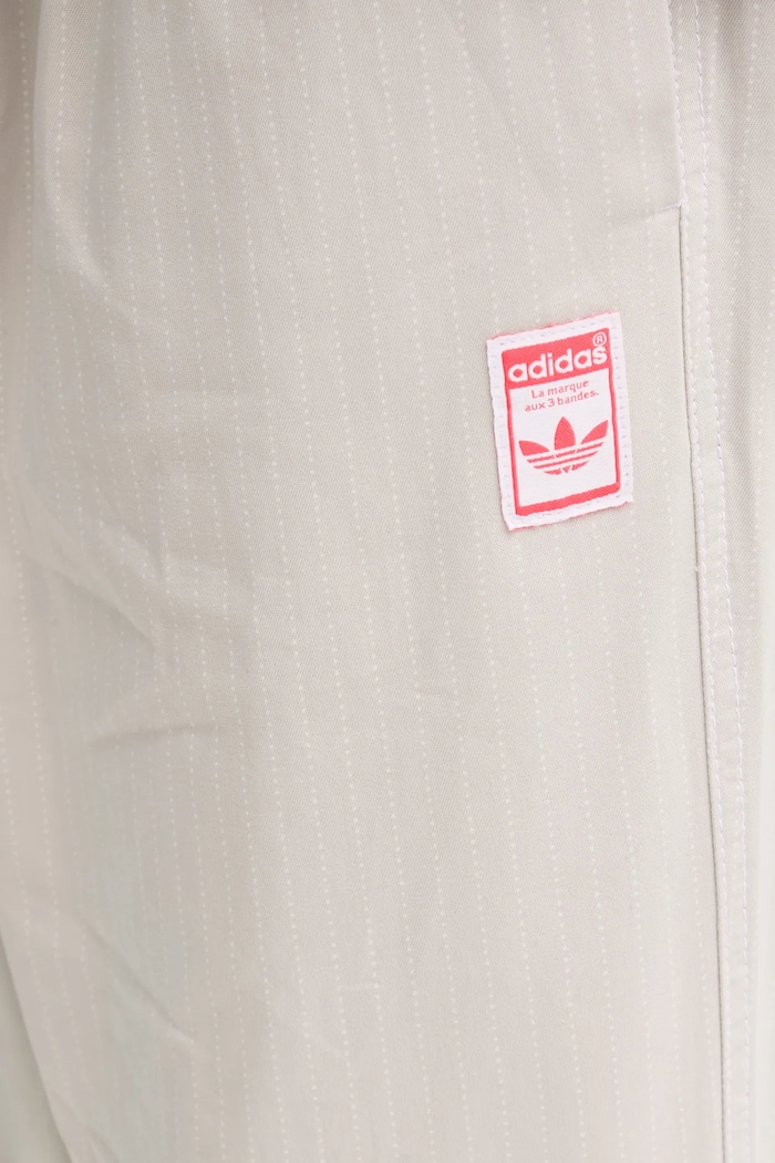 adidas Originals pantaloni in cotone Wabash beige JD0673