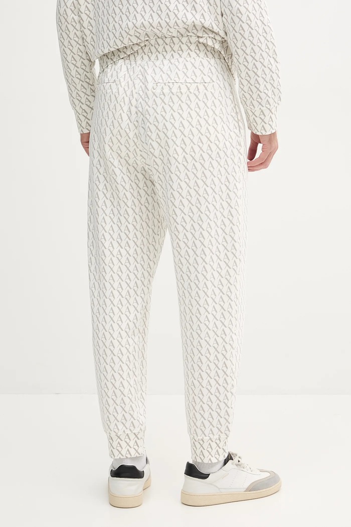 Ruházat Armani Exchange pamut melegítőnadrág XM001226.AF11847.NOS fehér