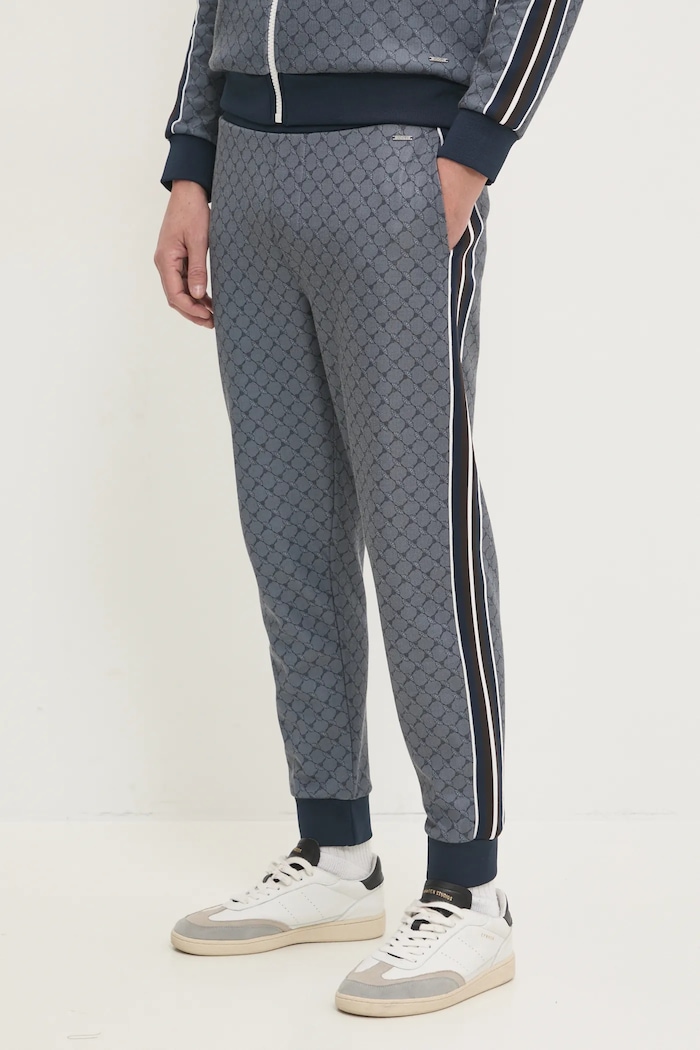 Joop! pantaloni de trening tricotaj albastru 30044679