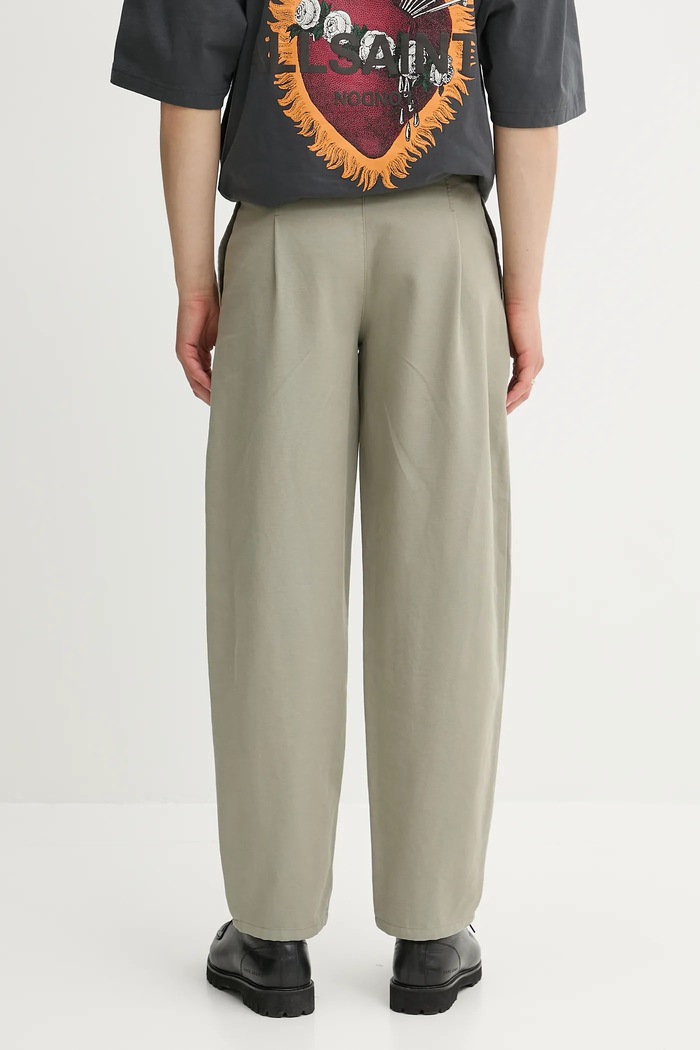 Oblečení Bavlněné kalhoty A.P.C. pantalon willow COGBJ.F08486 zelená