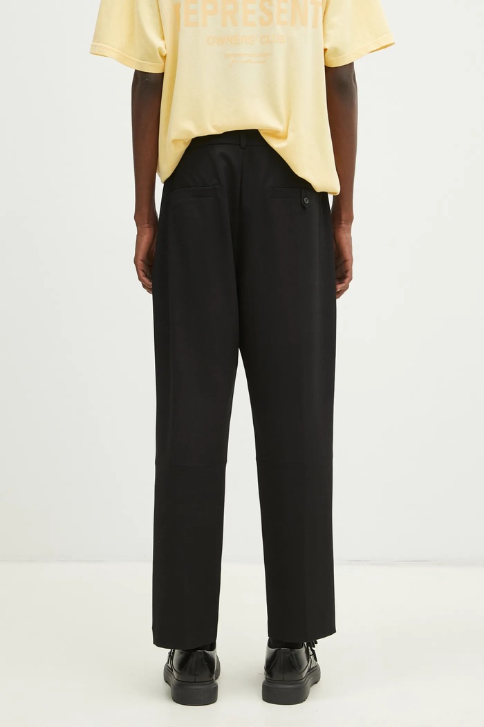 Abbigliamento Represent pantaloni Smoking Pant MLM51009.01 nero