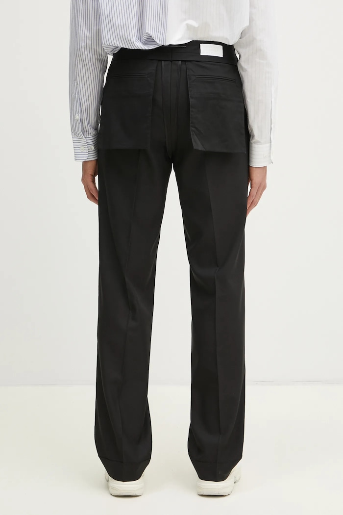 Oblečenie Nohavice MM6 Maison Margiela SH0KA0035 čierna