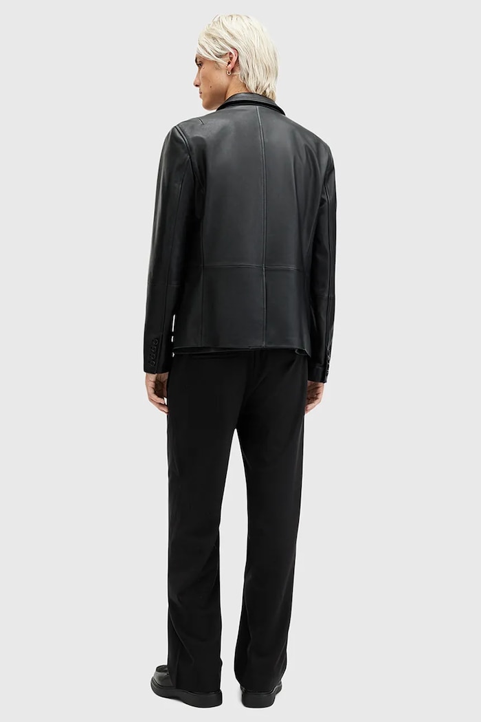 AllSaints pantaloni HALLA M024TB negru