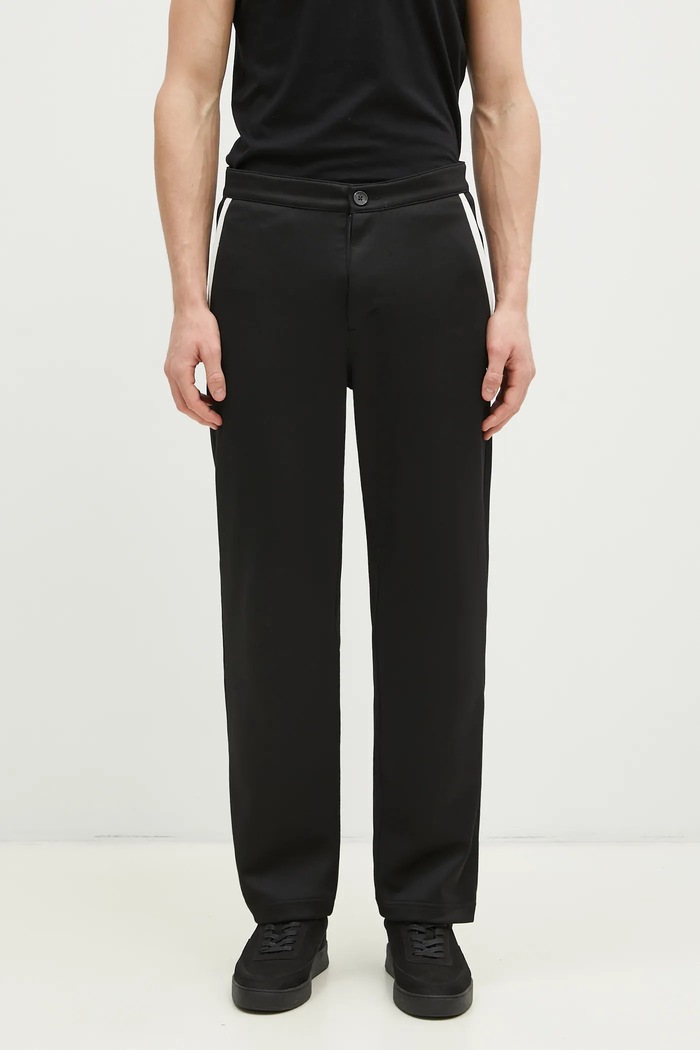 Панталон adidas Originals Premium Track Pant еластичен черен JD3398