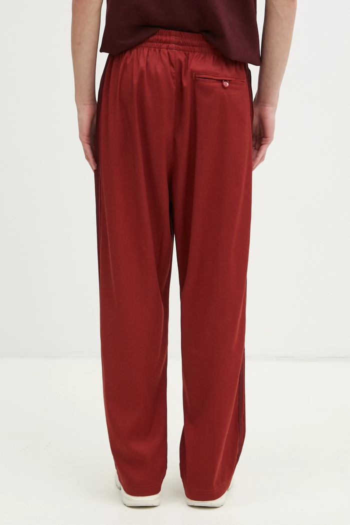 Одежда Спортивные штаны adidas Originals Premium Baggy Track Pant JM3583 бордо
