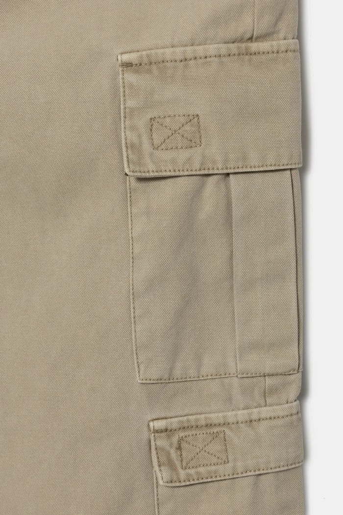 Odzież Barbour spodnie bawełniane MTR0754GY35 beżowy