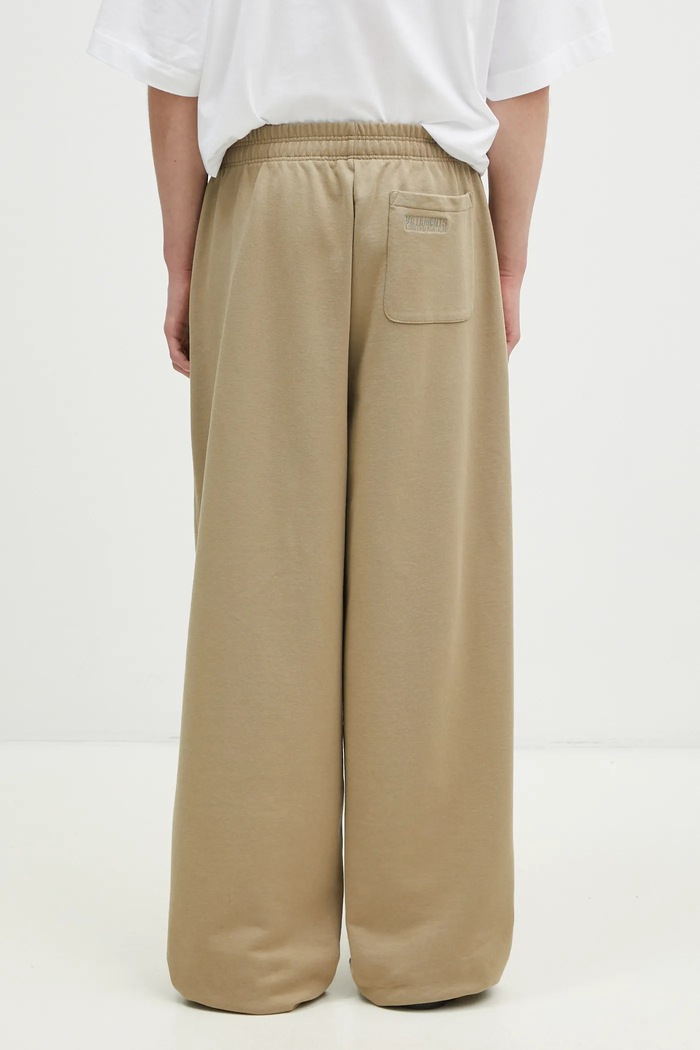 Clothing VETEMENTS joggers Oval Logo UA66SP600T beige