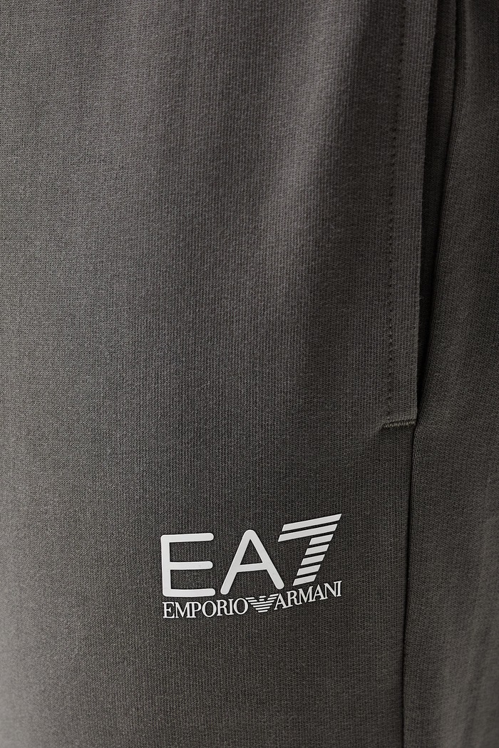 EA7 Emporio Armani спортен панталон мъжки от памук сив PJVRZ.8NPP66
