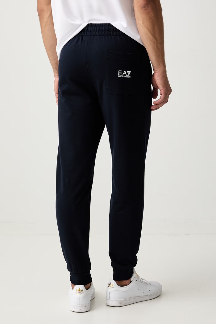 Odzież EA7 Emporio Armani spodnie dresowe męskie bawełniane AF13512.7M000571 granatowy