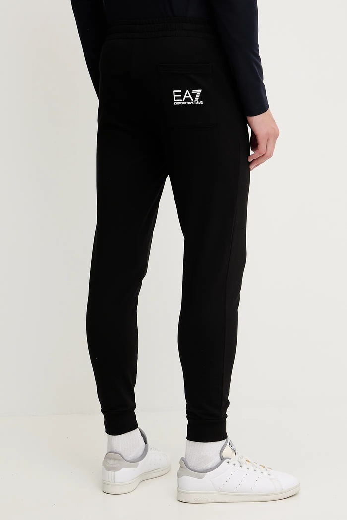 Odzież EA7 Emporio Armani spodnie dresowe bawełniane AF13512.7M000571 czarny