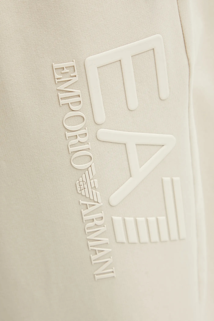 EA7 Emporio Armani spodnie dresowe beżowy AF13512.7M000233