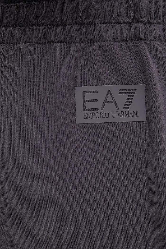 Bavlněné tepláky EA7 Emporio Armani EA7 Emporio Armani šedá AF10432.7M000154