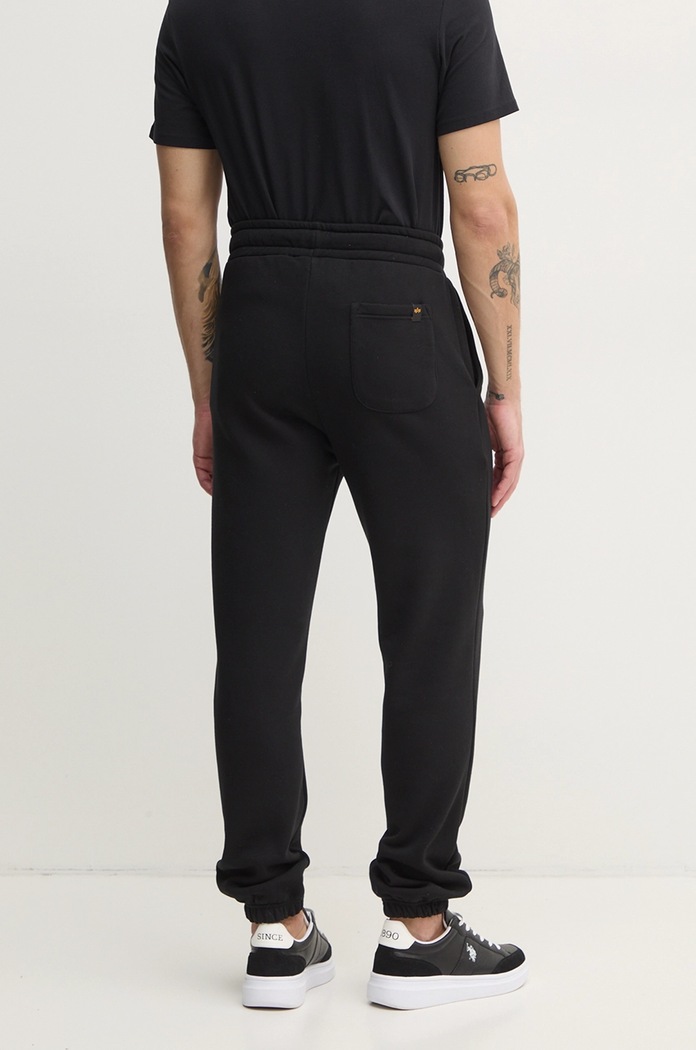Ρούχα Παντελόνι φόρμας Alpha Industries 156370 μαύρο
