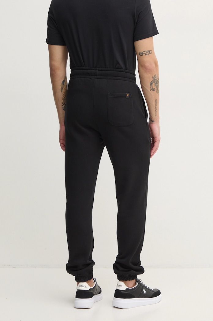 Ρούχα Παντελόνι φόρμας Alpha Industries 156370 μαύρο