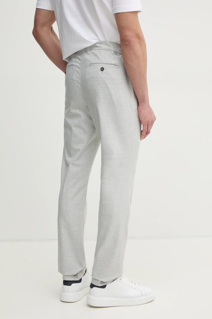 Odzież Michael Kors spodnie CF4303TENP szary