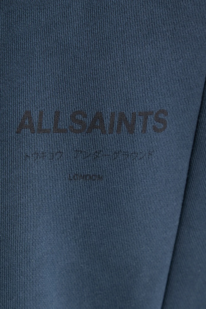 Bavlnené tepláky AllSaints UNDRGRND modrá M031TB