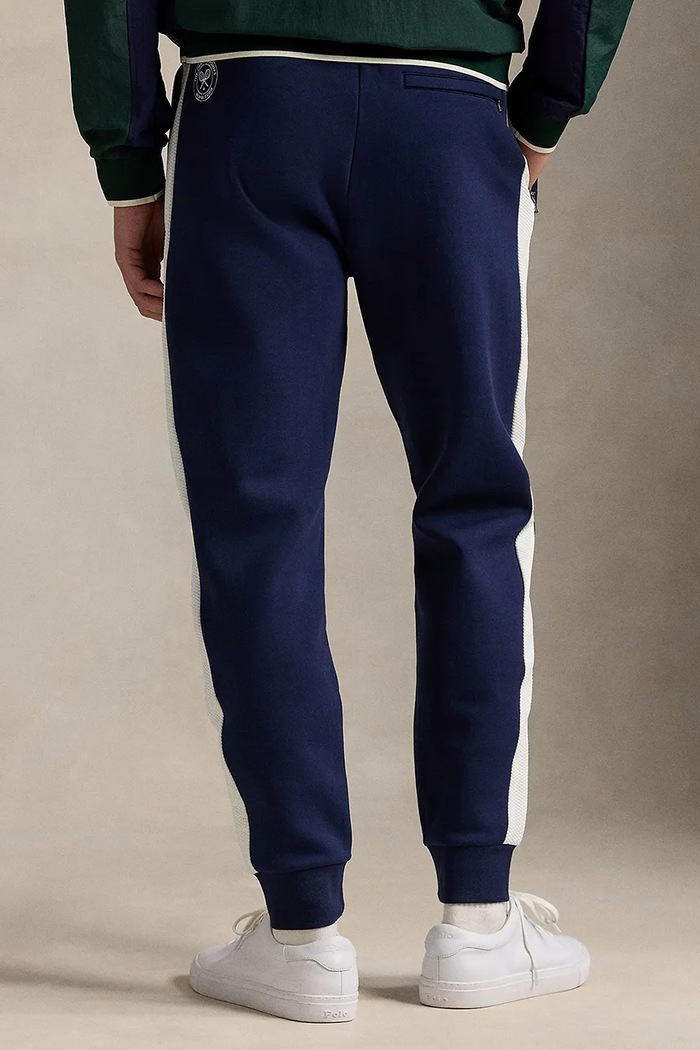 Polo Ralph Lauren pantaloni de trening Wimbledon Collection 710867582 bleumarin SS26