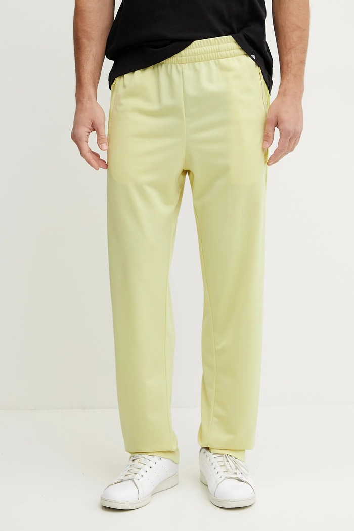adidas Originals spodnie dresowe Firebird żółty JP2537
