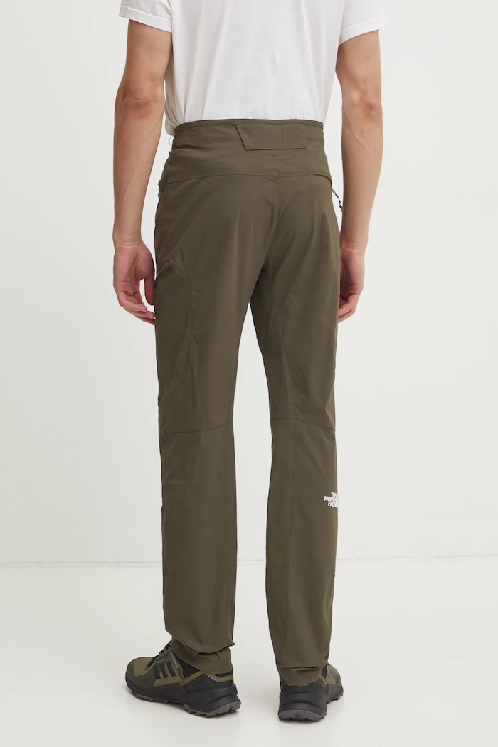 Odzież The North Face spodnie outdoorowe Exploration NF0A8BR321L1 zielony