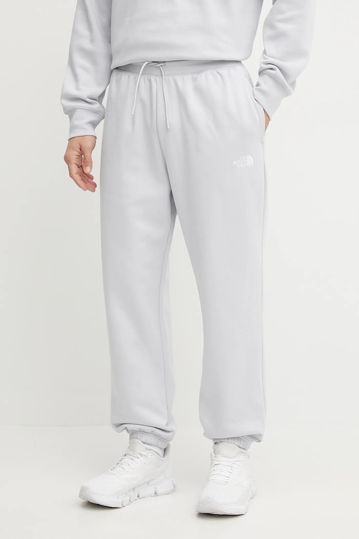 Спортен панталон The North Face Essential Relaxed трикотаж син NF0A8C1F0TI1