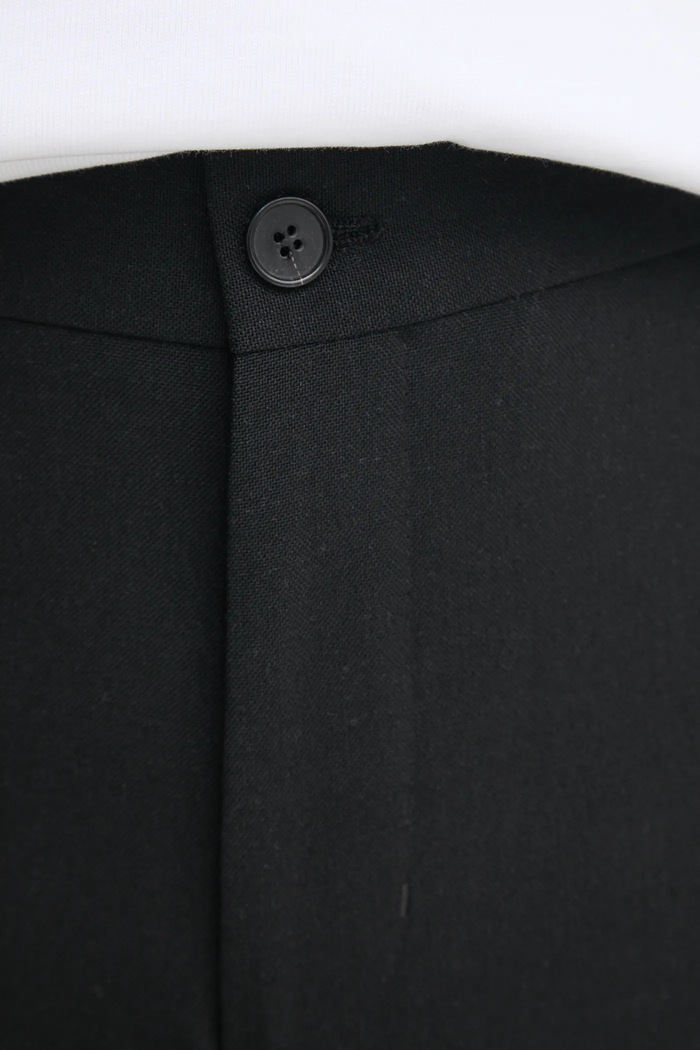 Vunene hlače Filippa K crna 29802.FK