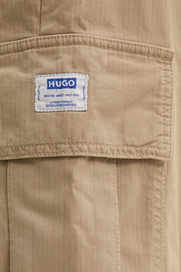 Hlače Hugo Blue bež 50539092