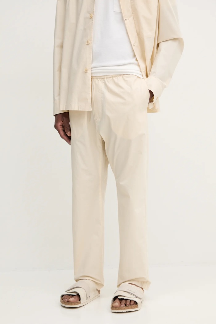BARENA VENEZIA spodnie Camicia Mola z elastanem beżowy PAU5089.2736