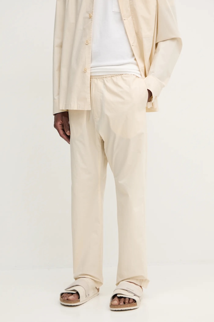 BARENA VENEZIA spodnie Camicia Mola z elastanem beżowy PAU5089.2736