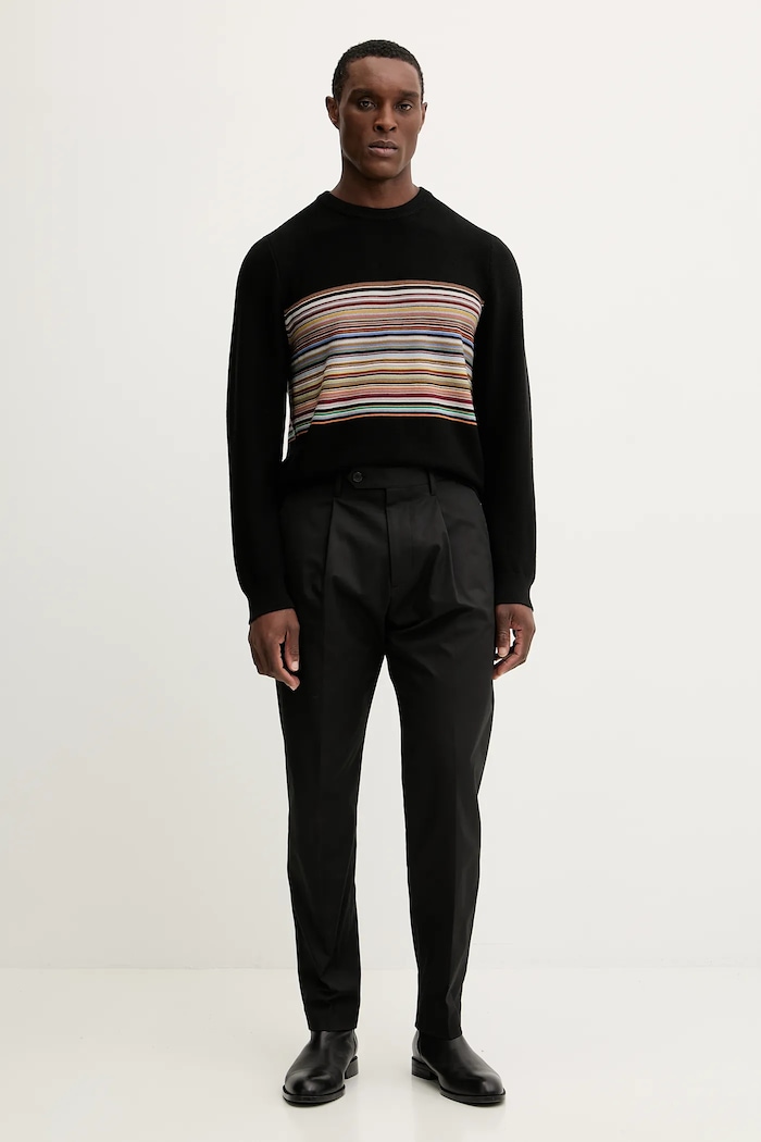 Paul Smith spodnie czarny M1R.408Z.P01934