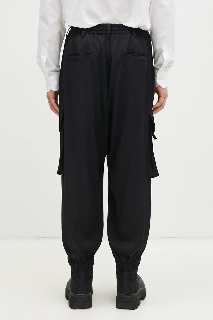 Clothing Y-3 trousers Rayon Twill Pant JN4872 black